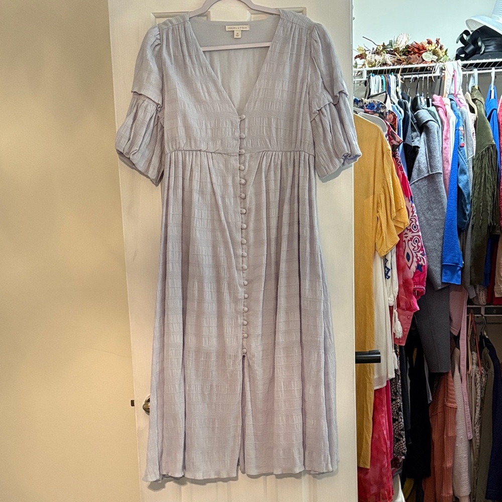 Chelsea & Violet Light Purple Midi Dress